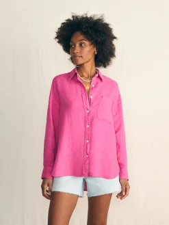 Laguna Linen Relaxed Shirt -*Faherty Brand Outlet