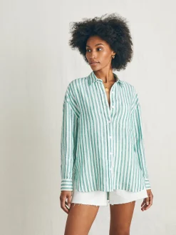 Laguna Linen Relaxed Shirt -*Faherty Brand Discount