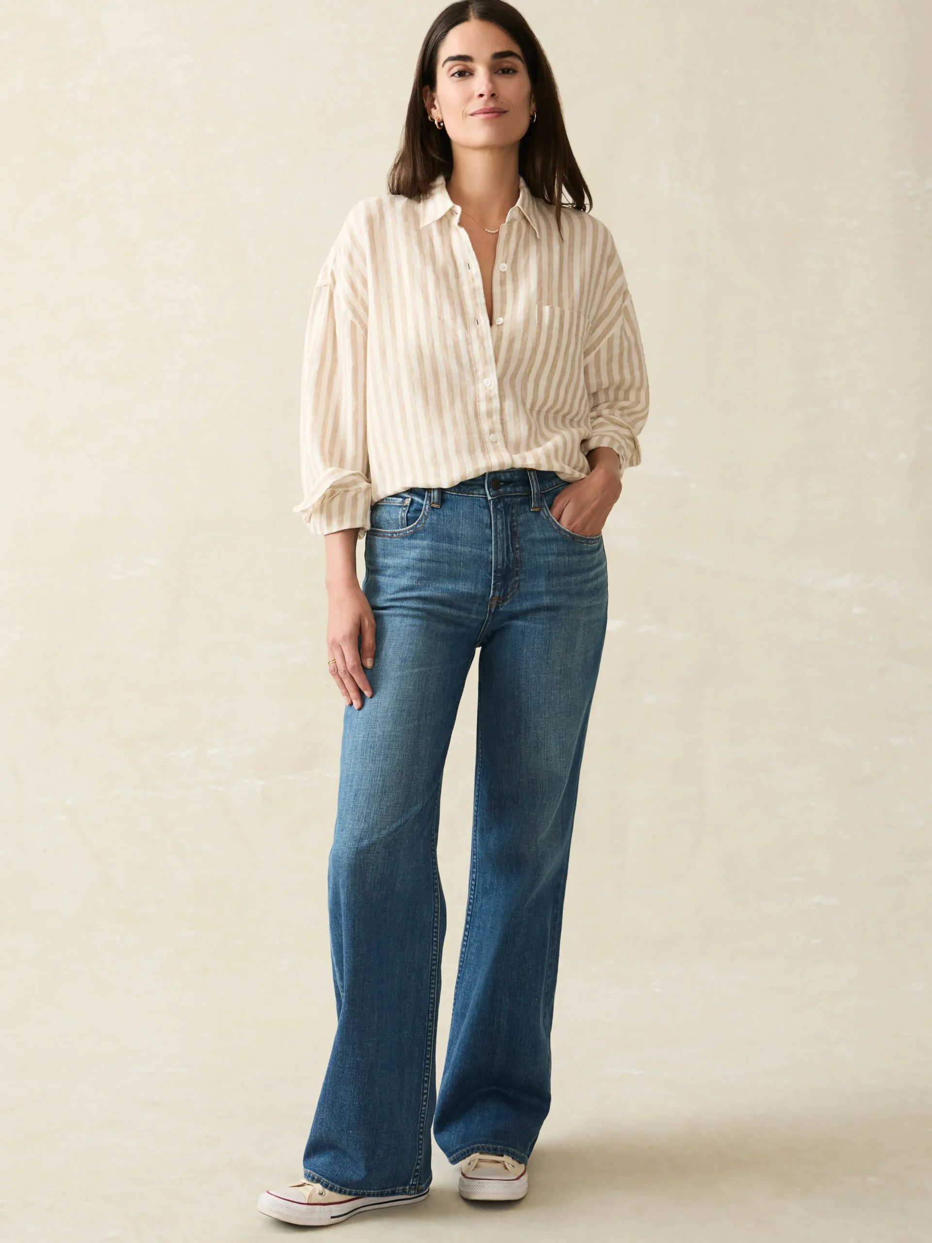 Laguna Linen Relaxed Shirt -*Faherty Brand Online
