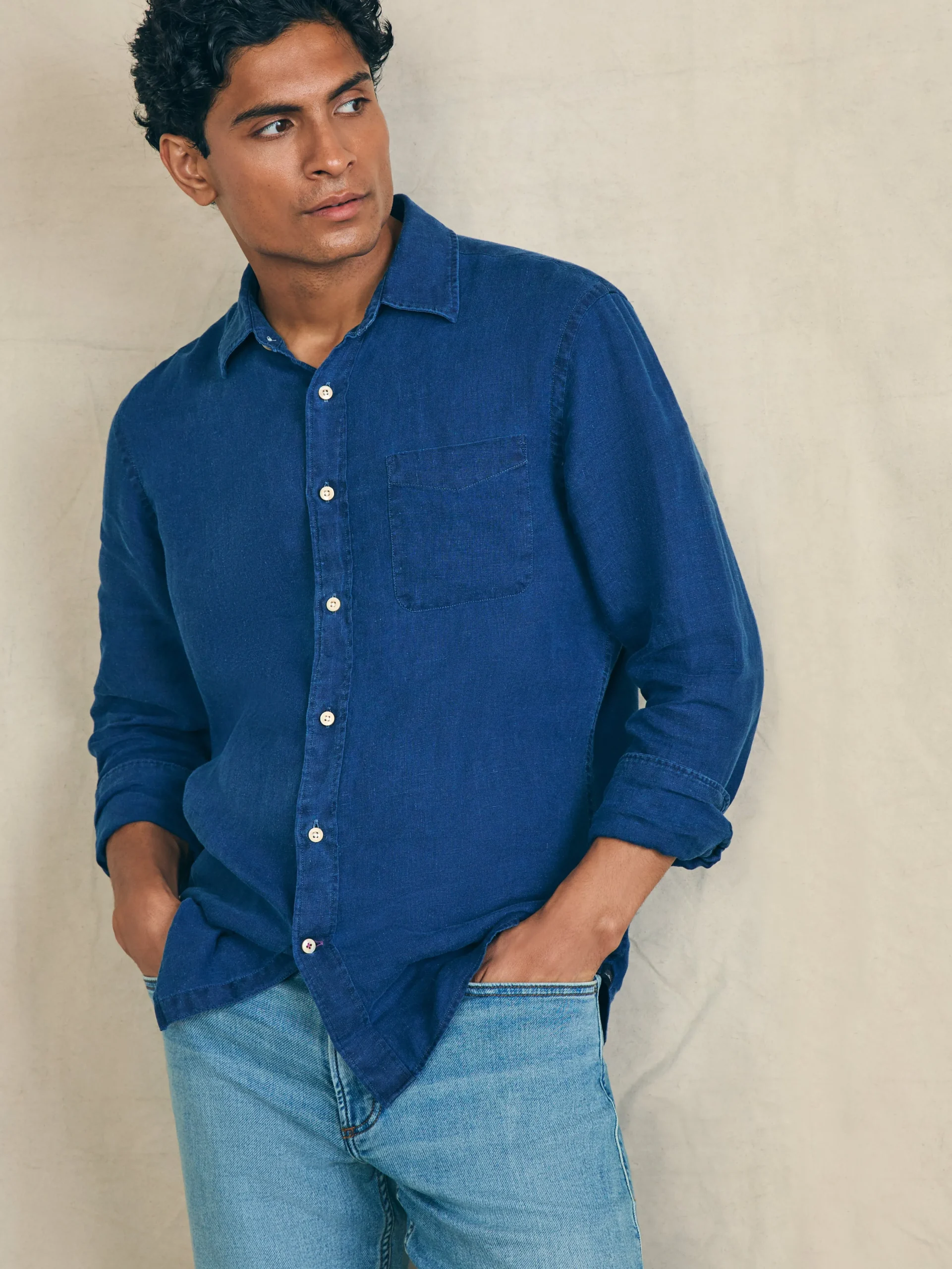 Laguna Linen Shirt -*Faherty Brand Discount