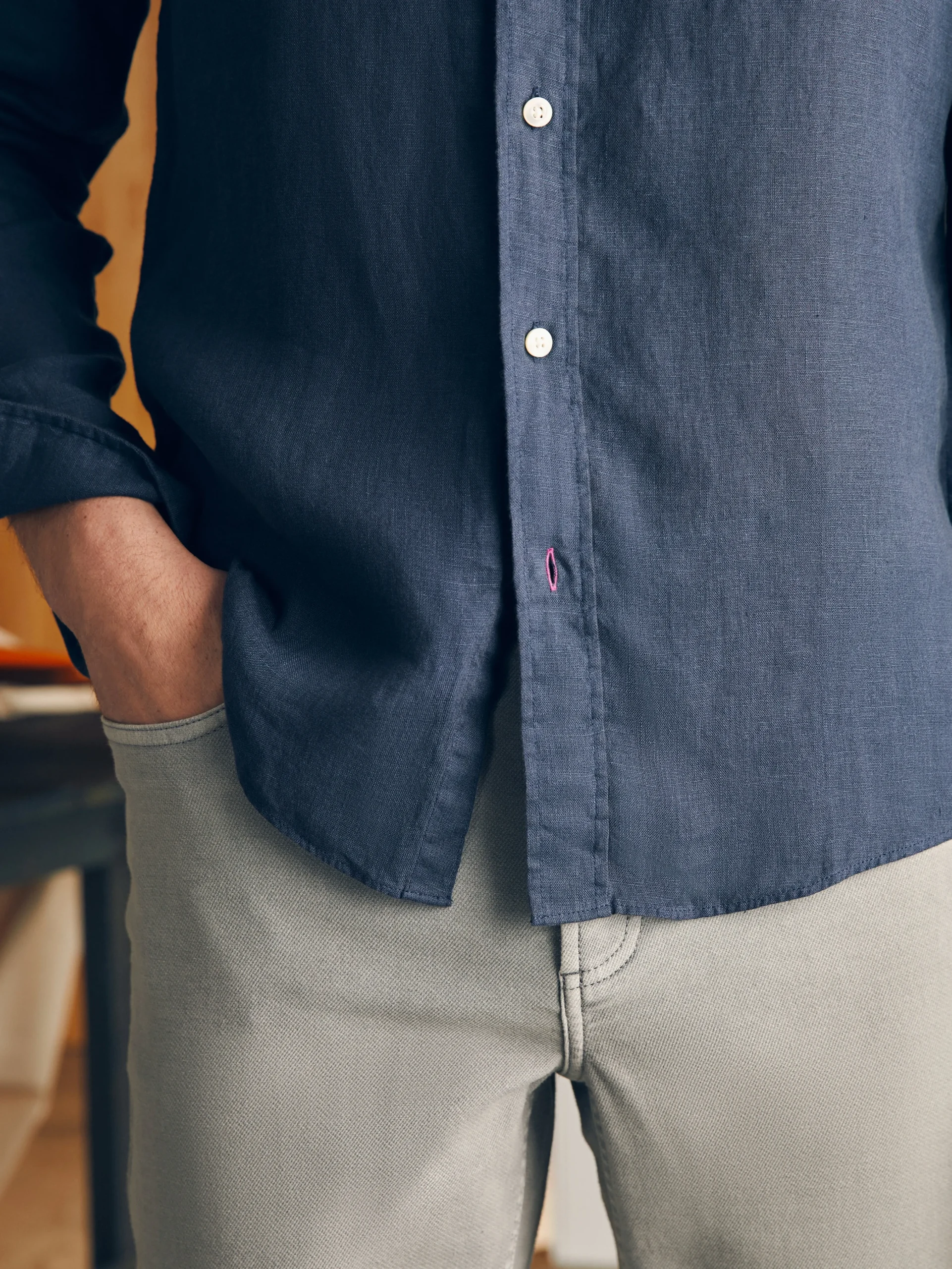 Laguna Linen Shirt -*Faherty Brand Best