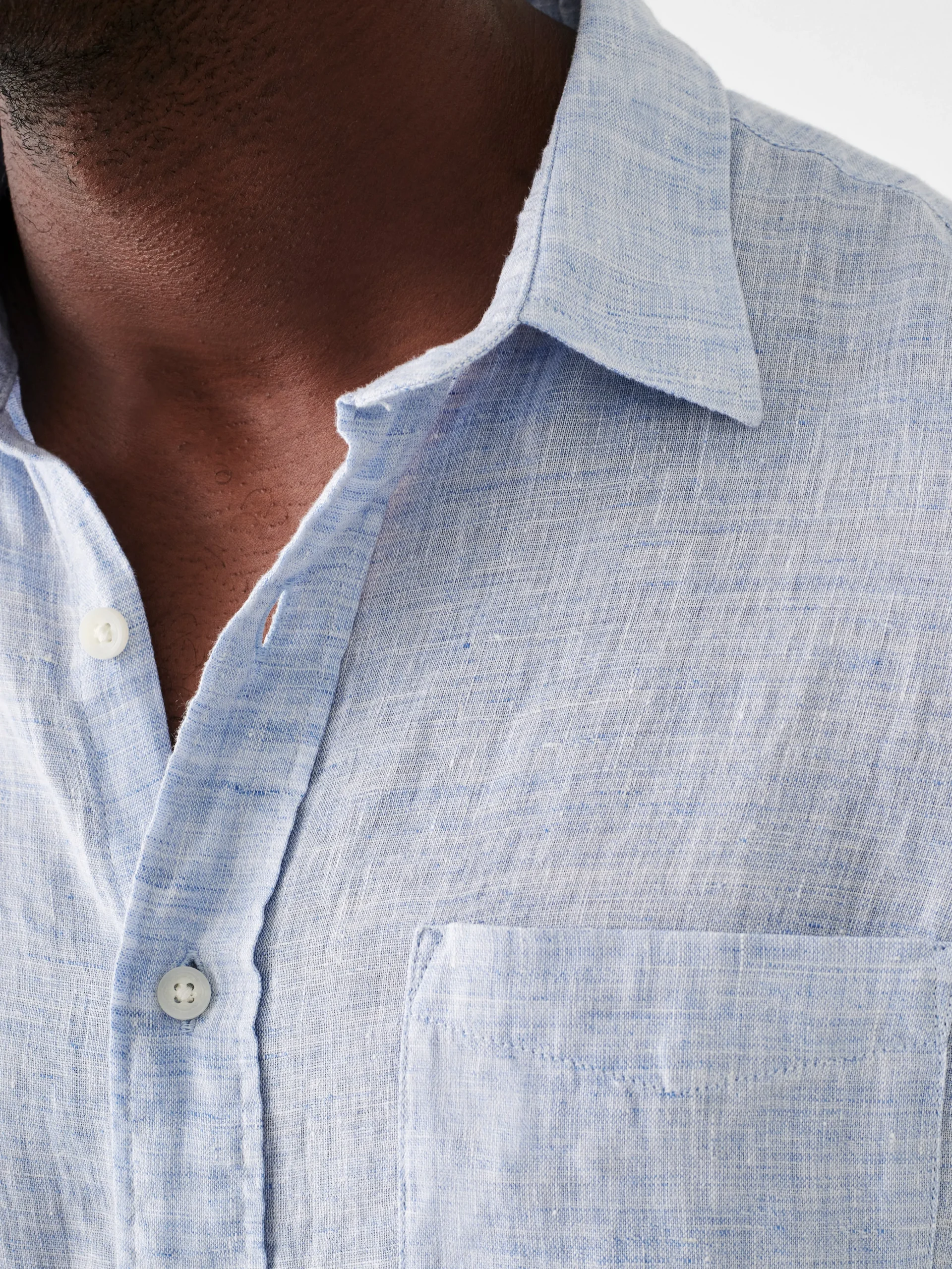 Laguna Linen Shirt (Tall) -*Faherty Brand Discount