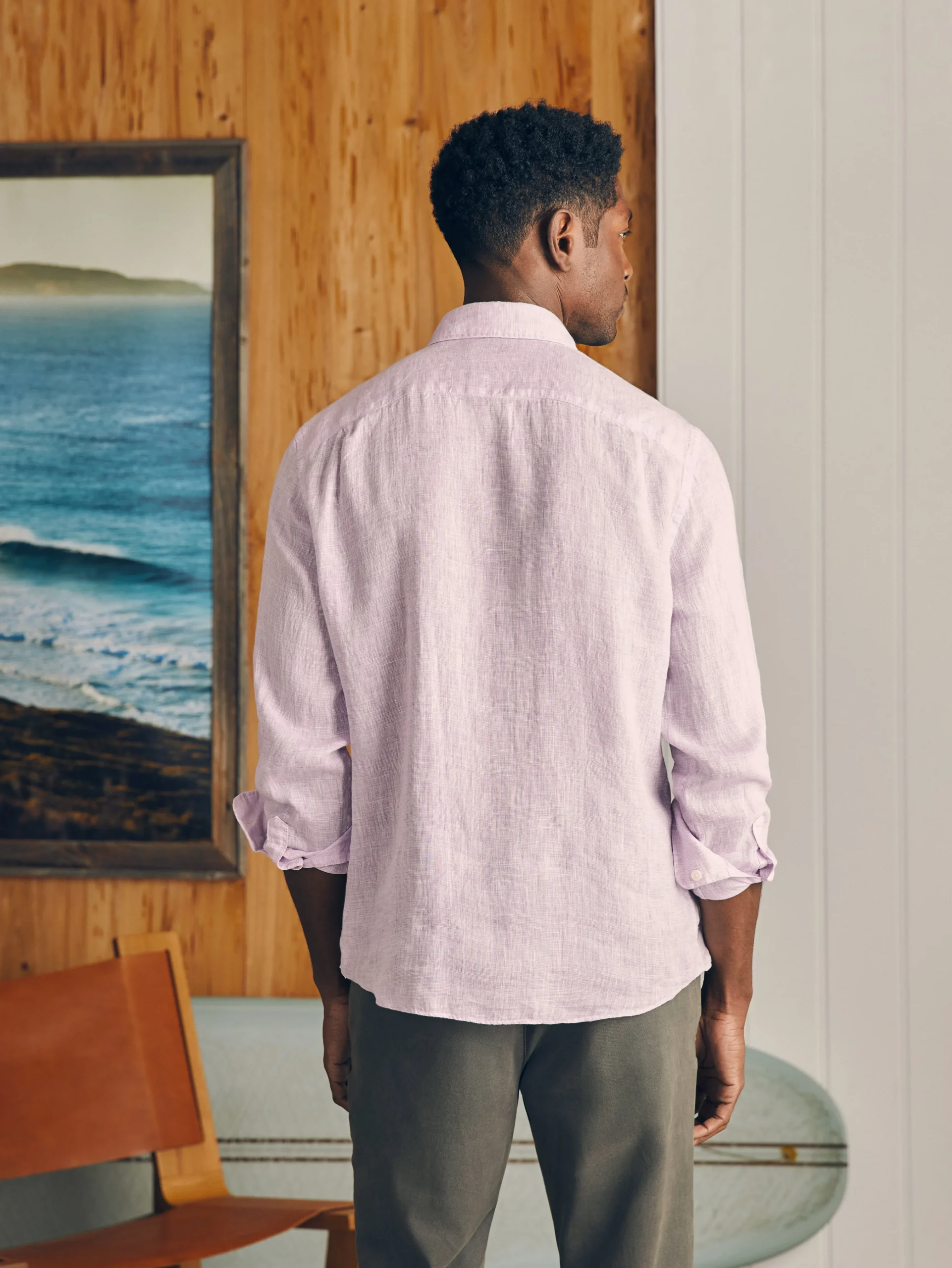 Laguna Linen Shirt (Tall) -*Faherty Brand Clearance