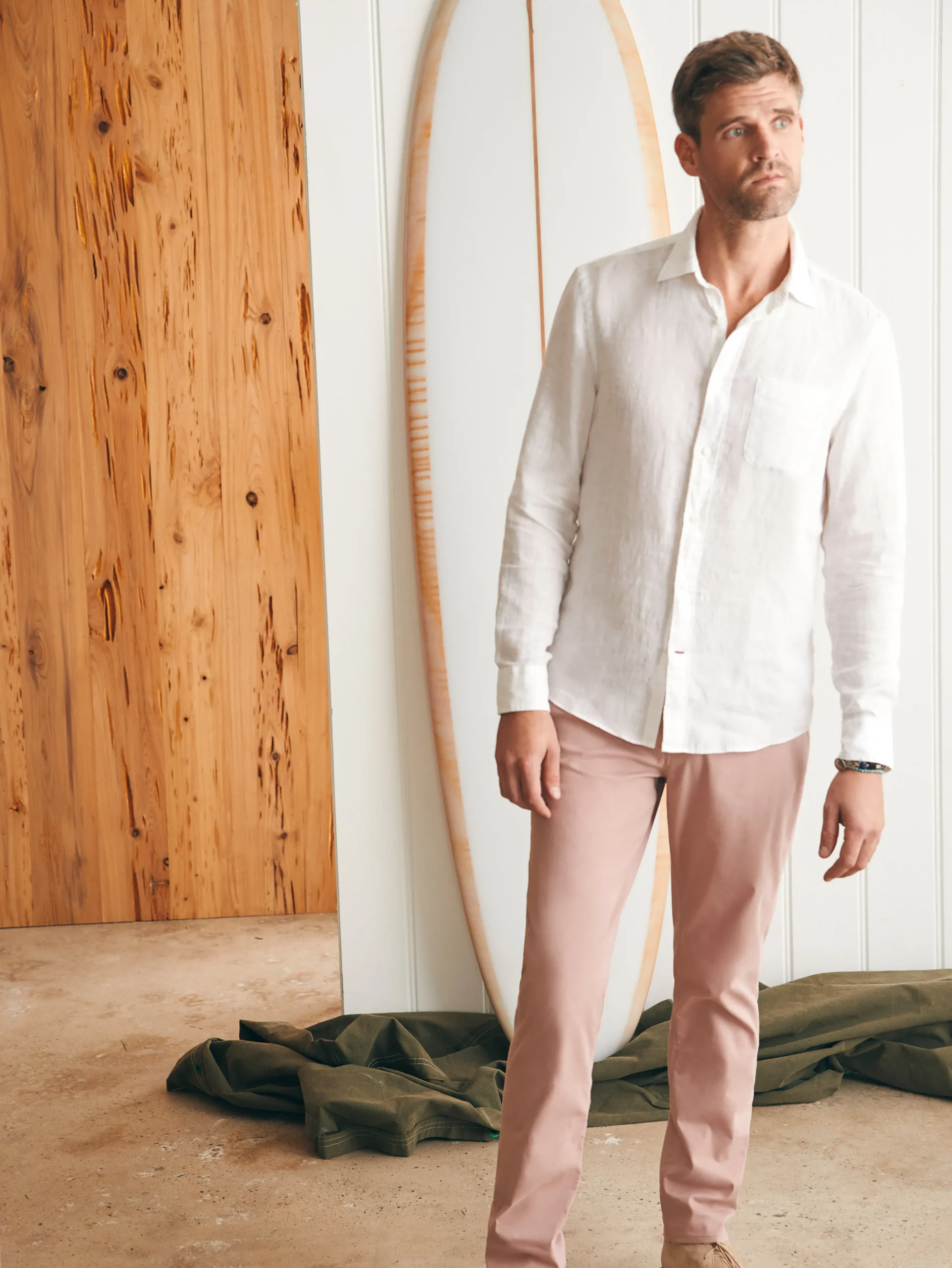 Laguna Linen Shirt (Tall) -*Faherty Brand Clearance