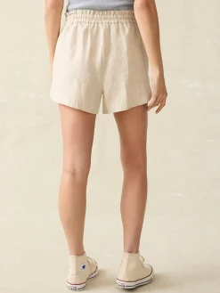 Laguna Linen Tie Waist Short -*Faherty Brand Online