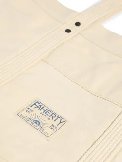 Large Sunwashed Canvas Tote -*Faherty Brand New
