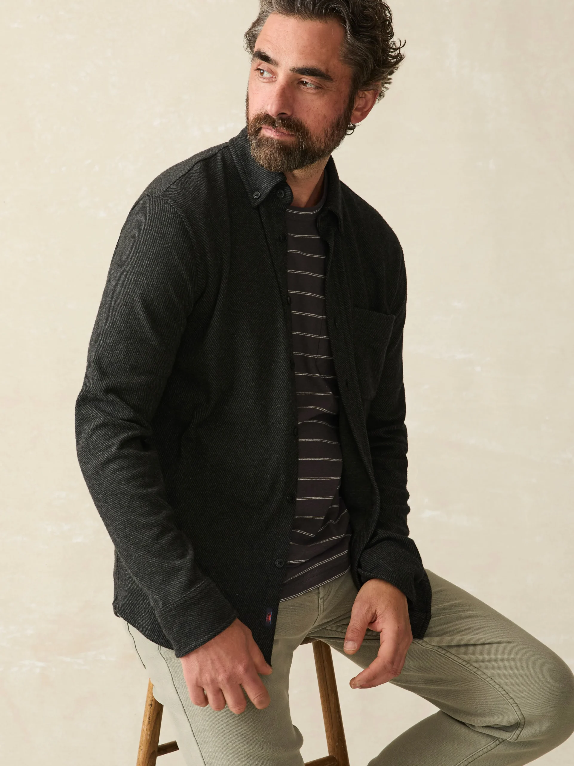 Legend™ Sweater Shirt (Single Pocket) -*Faherty Brand New