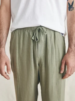 Linen Drawstring Pant -*Faherty Brand Online