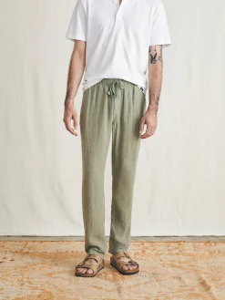 Linen Drawstring Pant -*Faherty Brand Online