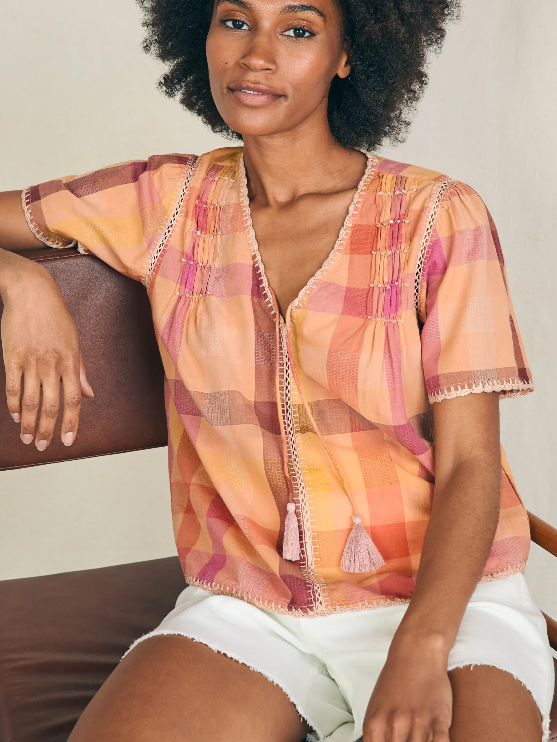Margate Top -*Faherty Brand Discount
