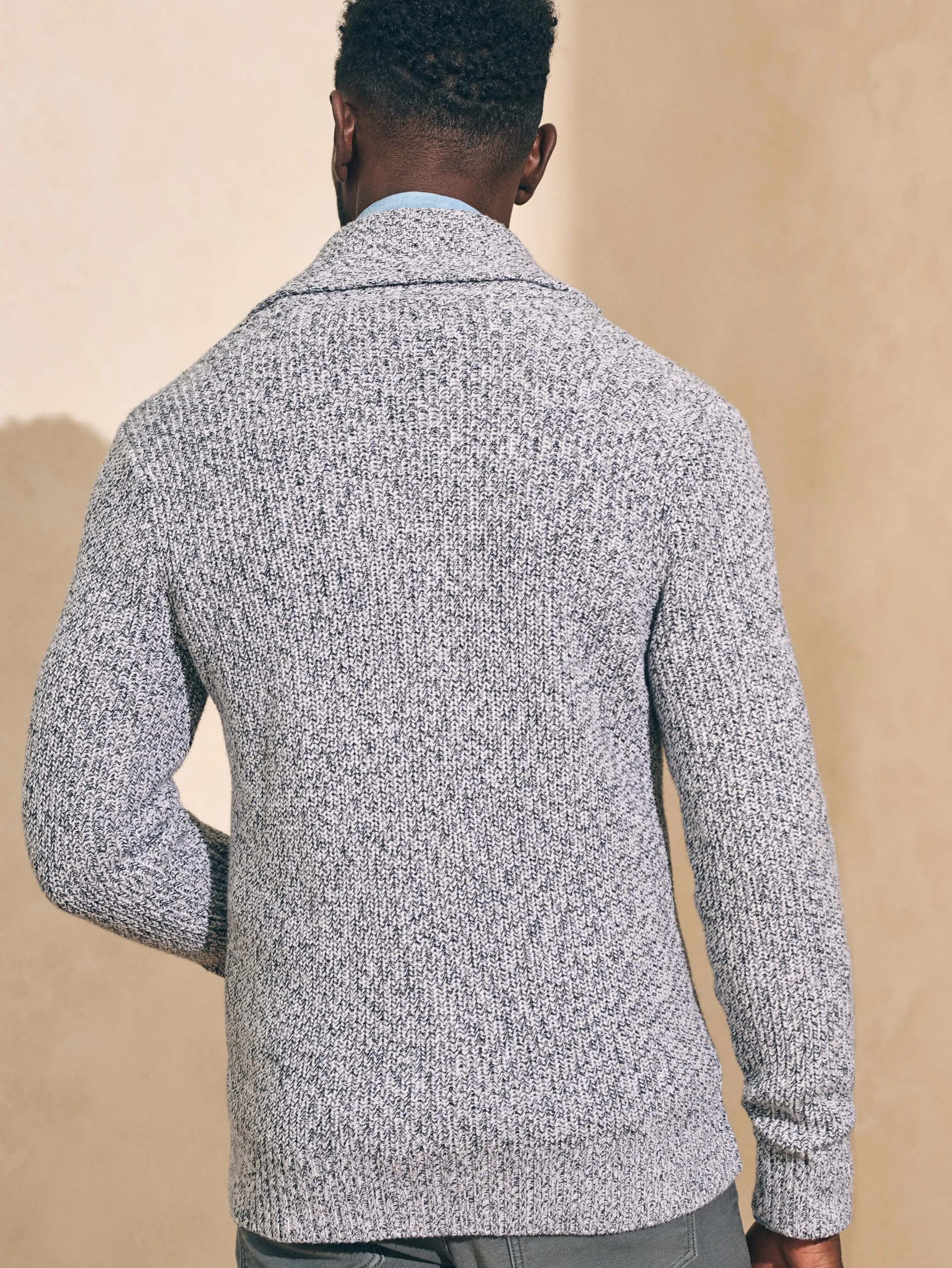 Marled Cotton Cardigan -*Faherty Brand Best