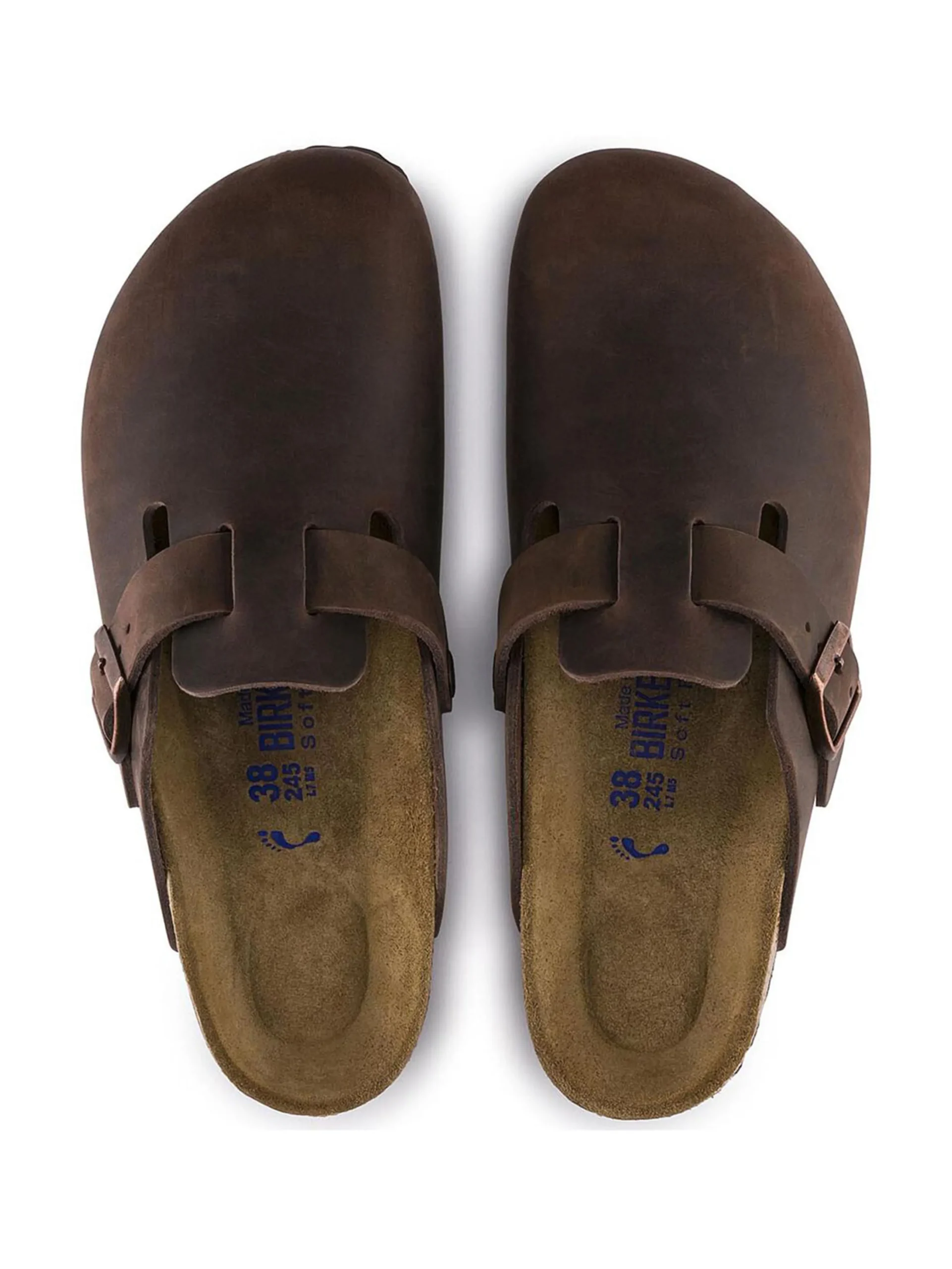 Men's Birkenstock Boston Clog Soft Footbed -*Faherty Brand Hot