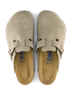 Men's Birkenstock Boston Clog Soft Footbed -*Faherty Brand Hot