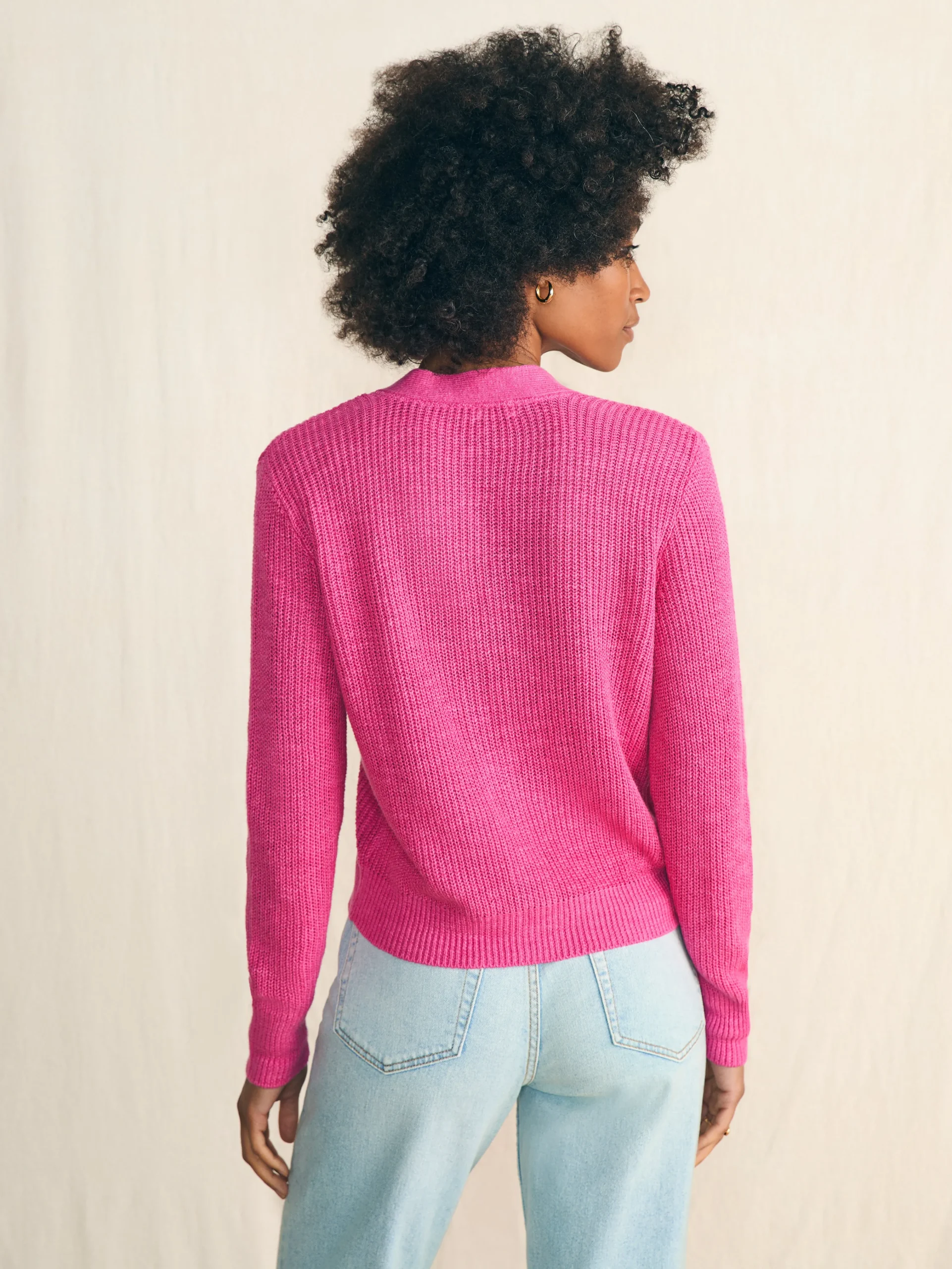 Miramar Linen Cardigan -*Faherty Brand Best