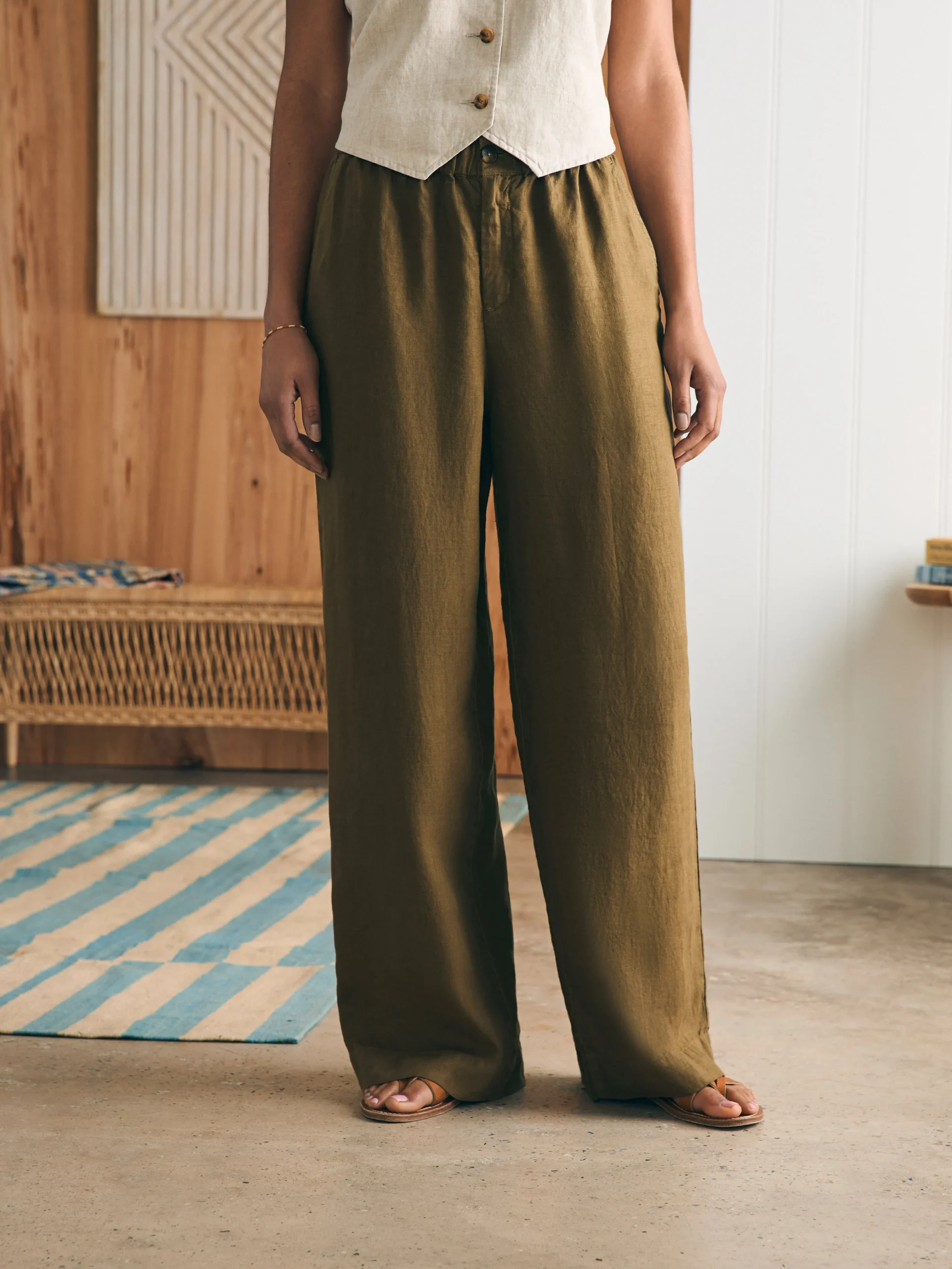 Monterey Linen Pant -*Faherty Brand
