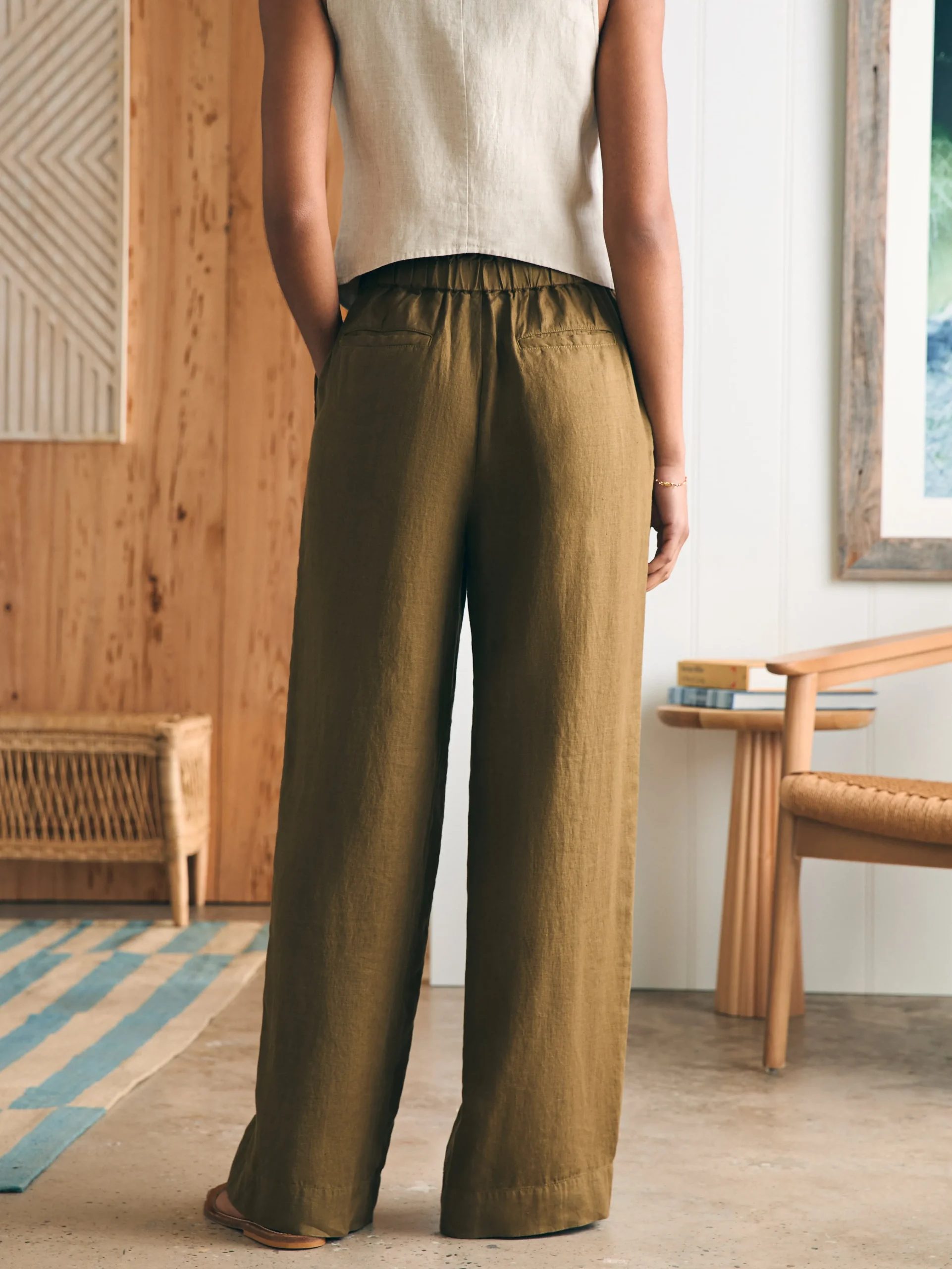 Monterey Linen Pant -*Faherty Brand