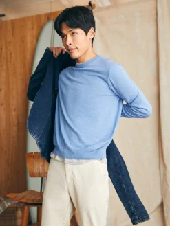 Movement™ Crewneck Sweater (Tall) -*Faherty Brand Best