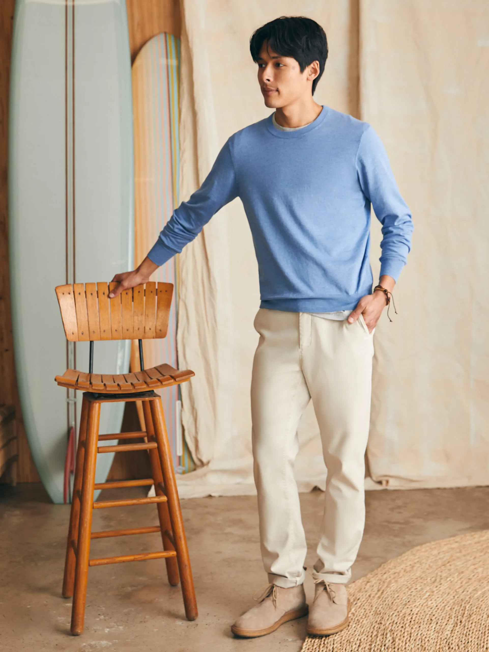 Movement™ Crewneck Sweater (Tall) -*Faherty Brand Best