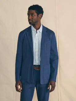Movement™ Flex Linen Blazer -*Faherty Brand Clearance