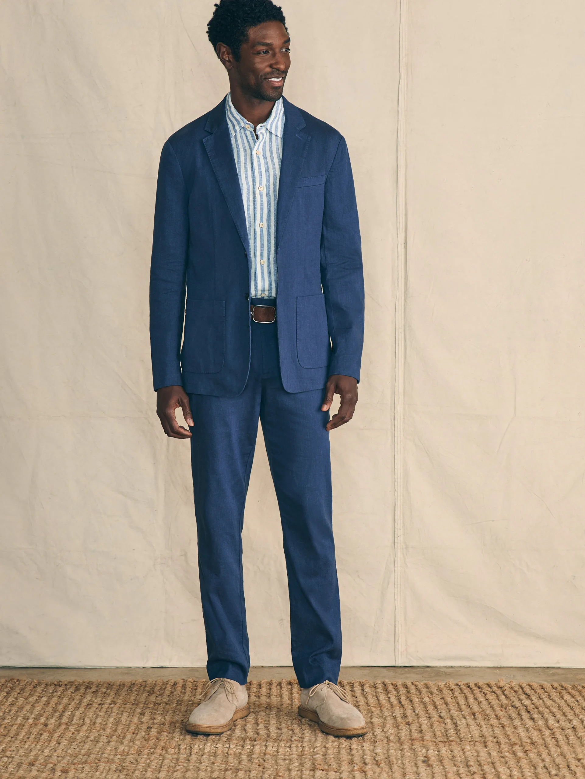 Movement™ Flex Linen Blazer -*Faherty Brand Clearance