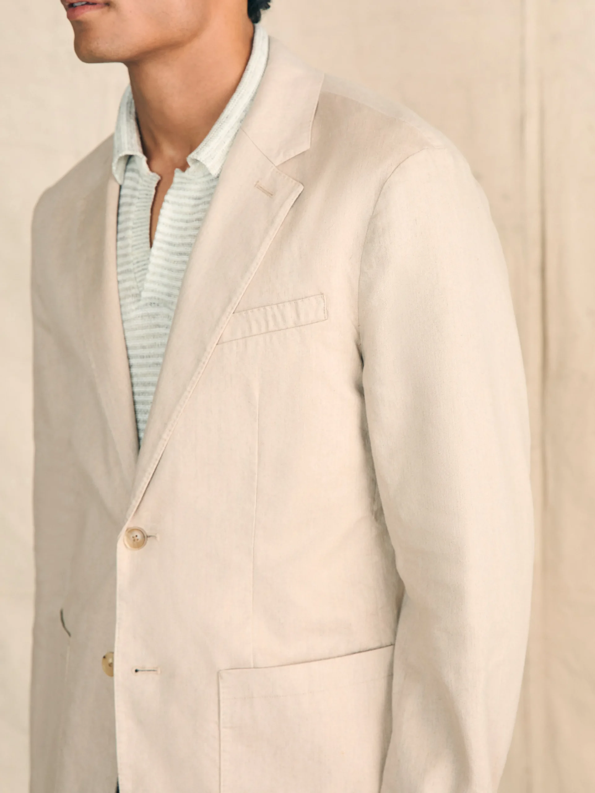 Movement™ Flex Linen Blazer -*Faherty Brand Best