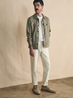 Movement™ Flex Linen Shirt Jacket -*Faherty Brand Clearance