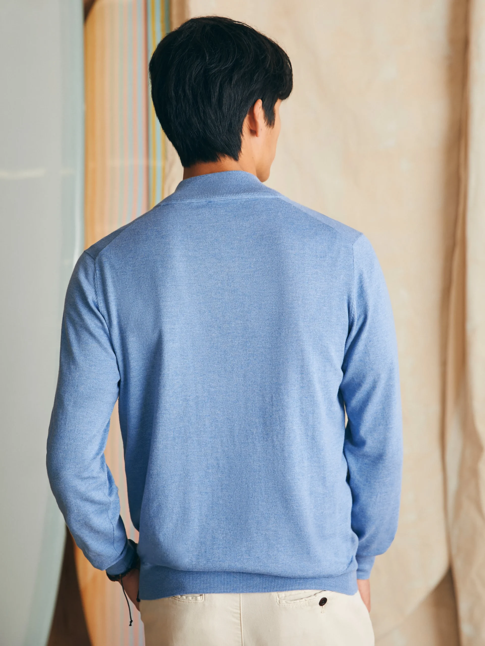 Movement™ Quarter Zip Sweater (Tall) -*Faherty Brand Discount