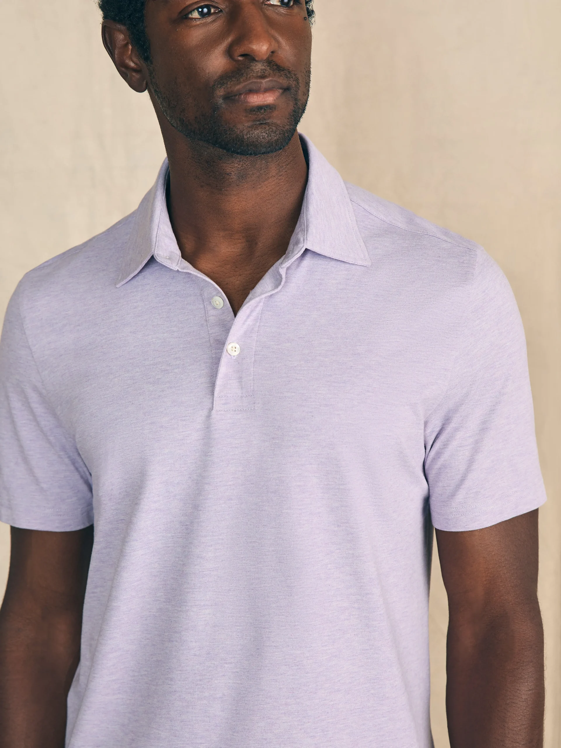 Movement™ Short-Sleeve Pique Polo Shirt -*Faherty Brand Outlet
