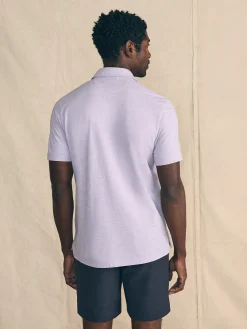 Movement™ Short-Sleeve Pique Polo Shirt -*Faherty Brand Outlet