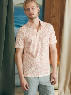 Movement™ Short-Sleeve Pique Polo Shirt -*Faherty Brand Sale