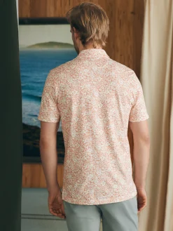 Movement™ Short-Sleeve Pique Polo Shirt -*Faherty Brand Sale