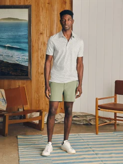 Movement™ Short-Sleeve Pique Polo Shirt -*Faherty Brand Sale