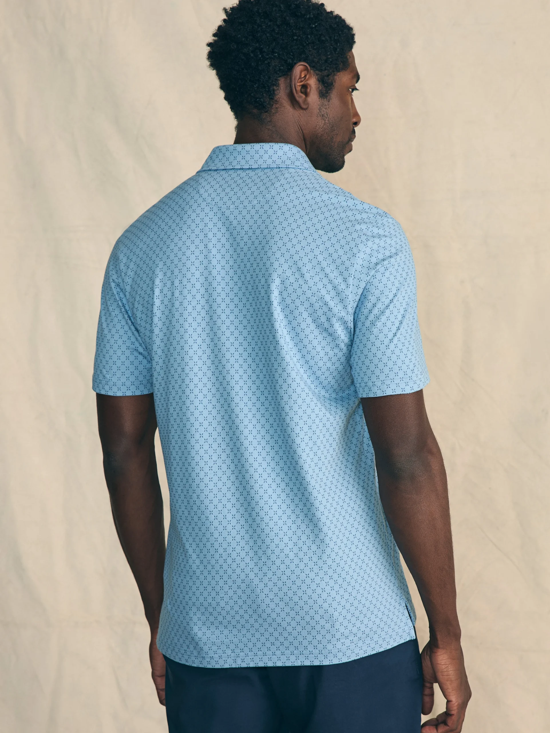 Movement™ Short-Sleeve Pique Polo Shirt -*Faherty Brand Clearance