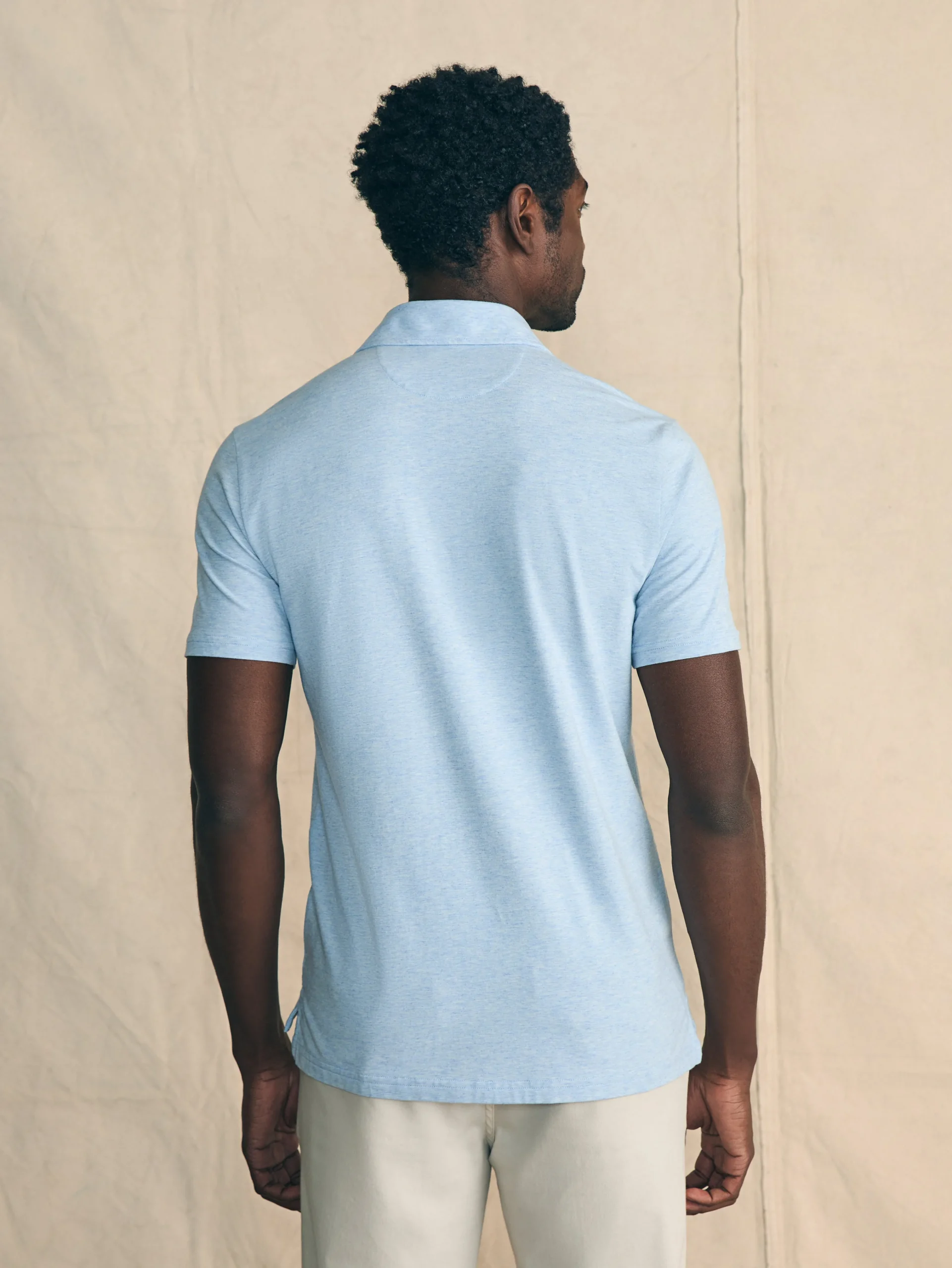 Movement™ Short-Sleeve Polo Shirt -*Faherty Brand Outlet