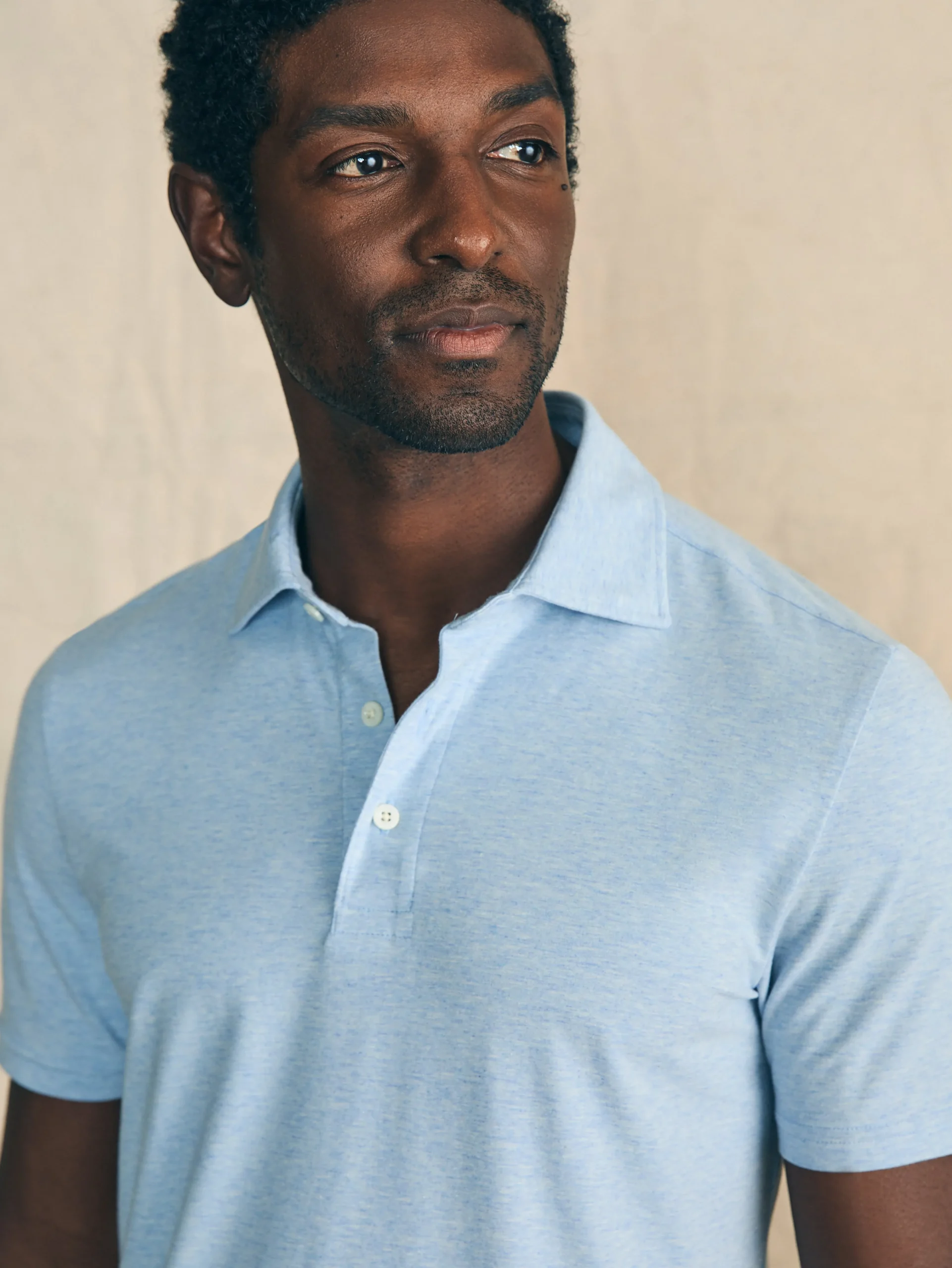 Movement™ Short-Sleeve Polo Shirt (Tall) -*Faherty Brand Best