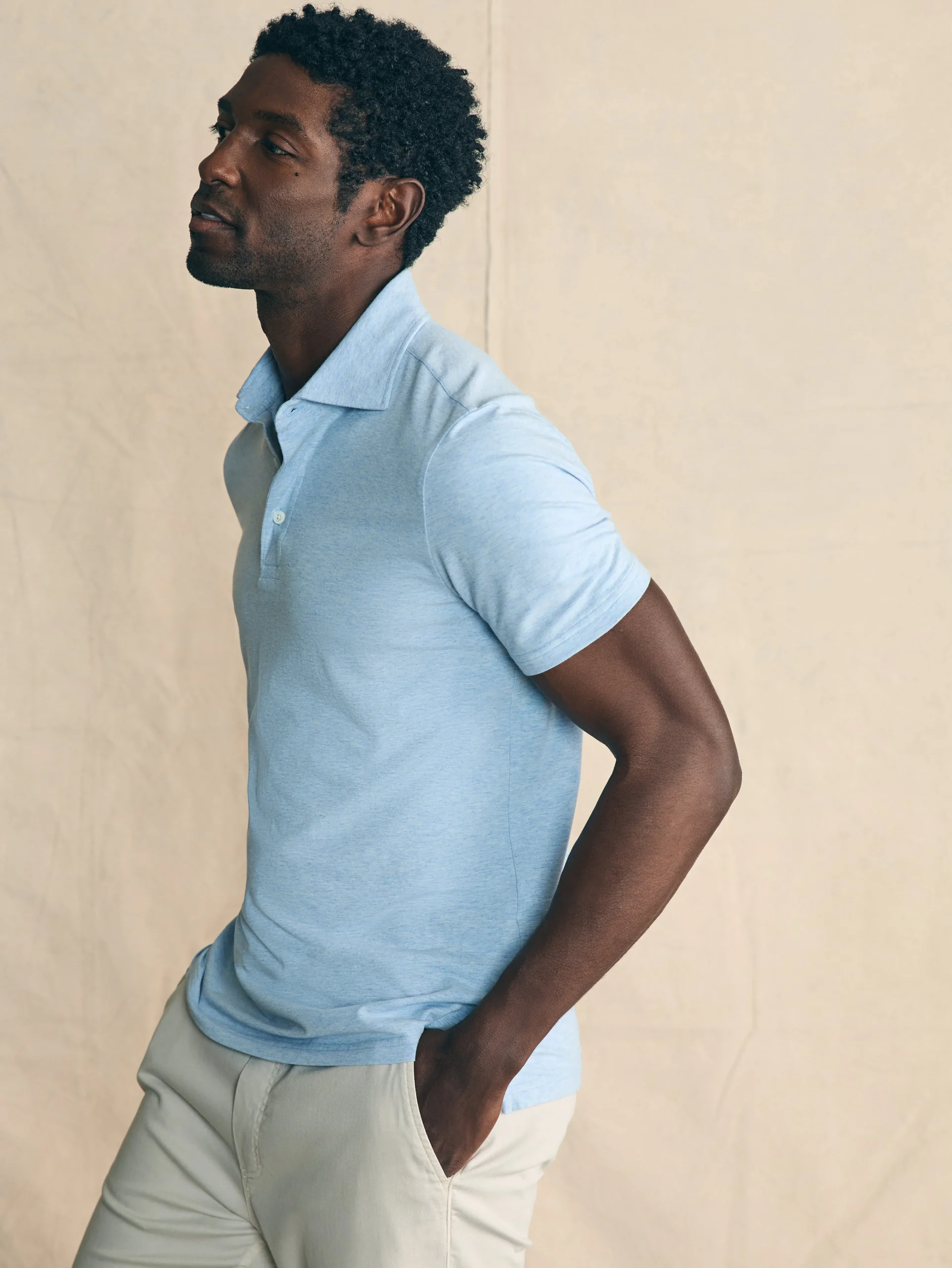 Movement™ Short-Sleeve Polo Shirt (Tall) -*Faherty Brand Best