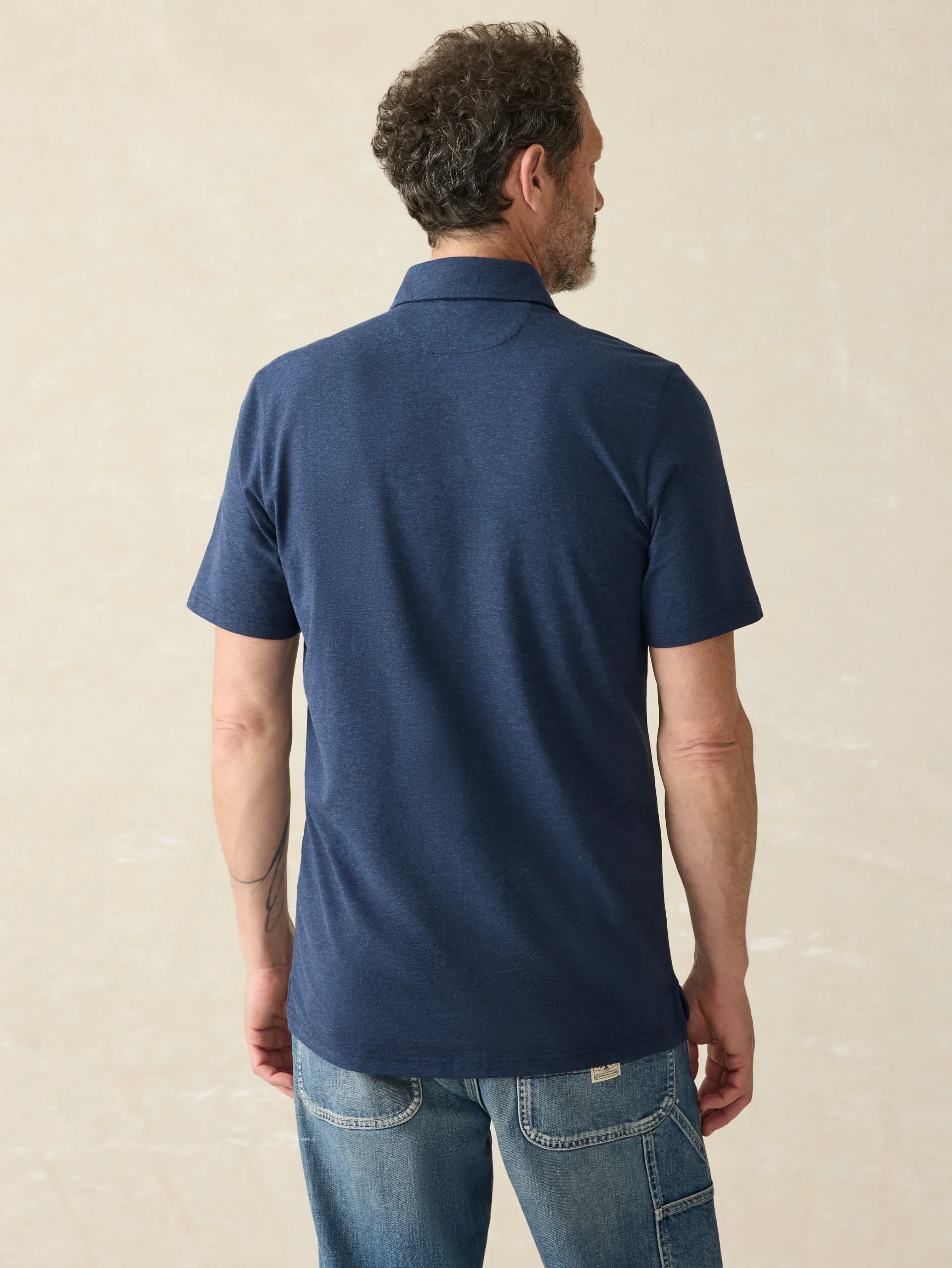 Movement™ Short-Sleeve Polo Shirt (Tall) -*Faherty Brand Online