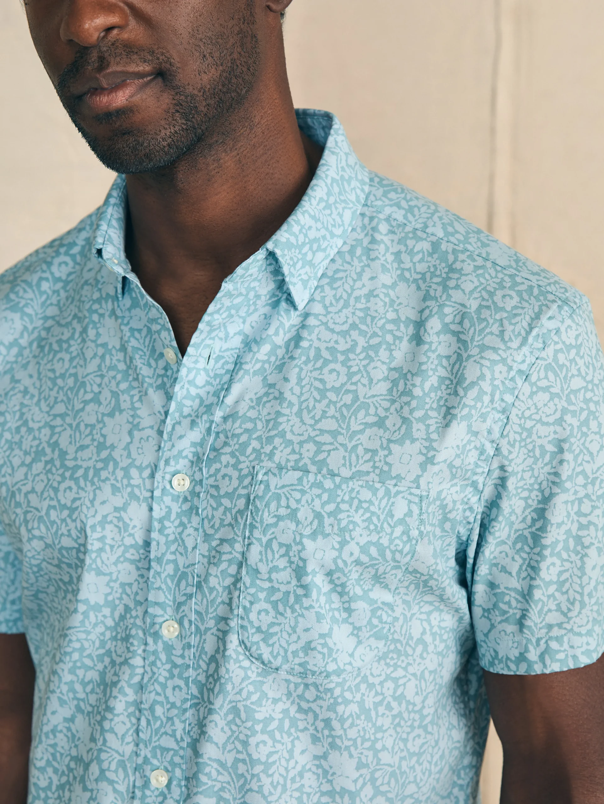 Movement™ Short-Sleeve Shirt -*Faherty Brand Clearance