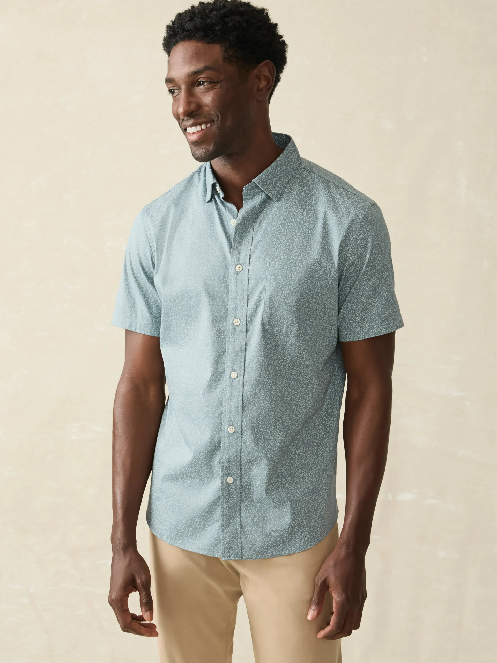 Movement™ Short-Sleeve Shirt -*Faherty Brand Discount
