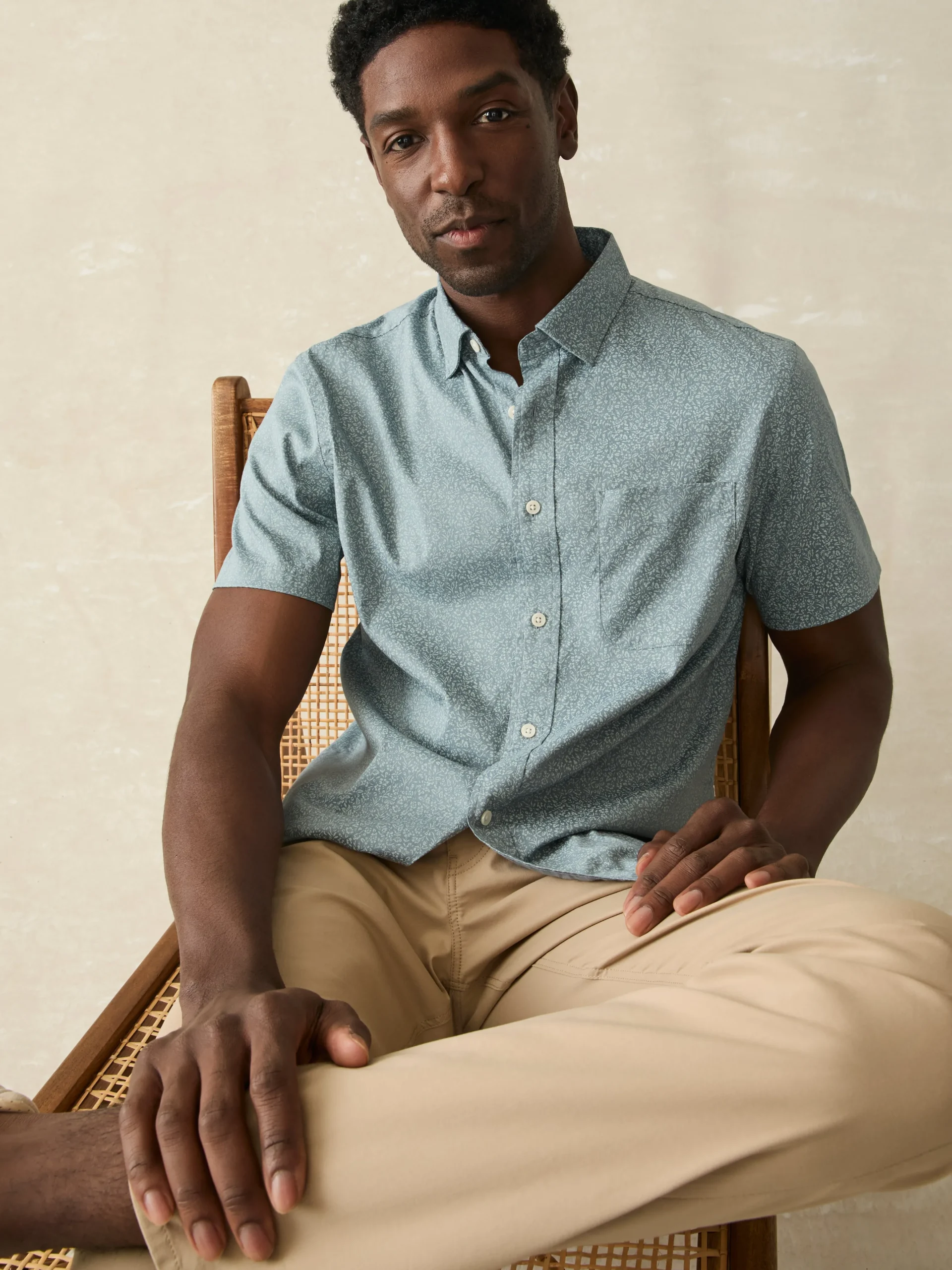 Movement™ Short-Sleeve Shirt -*Faherty Brand Discount