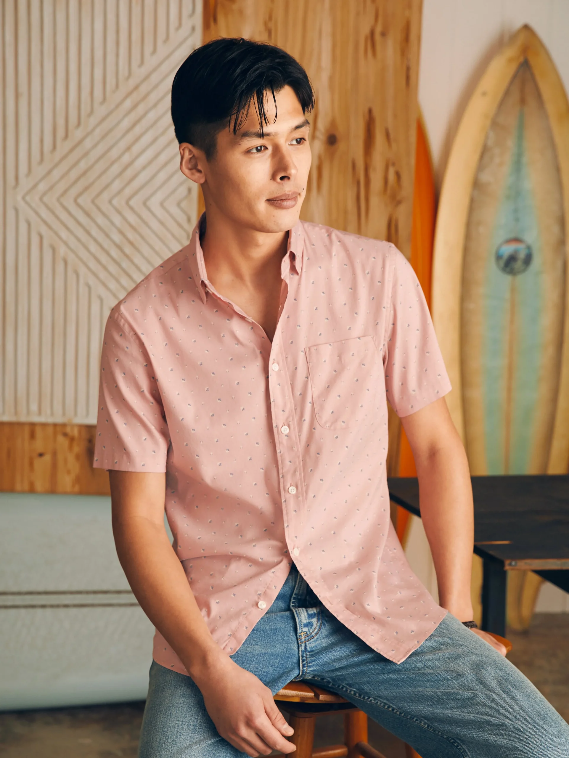 Movement™ Short-Sleeve Shirt -*Faherty Brand Hot