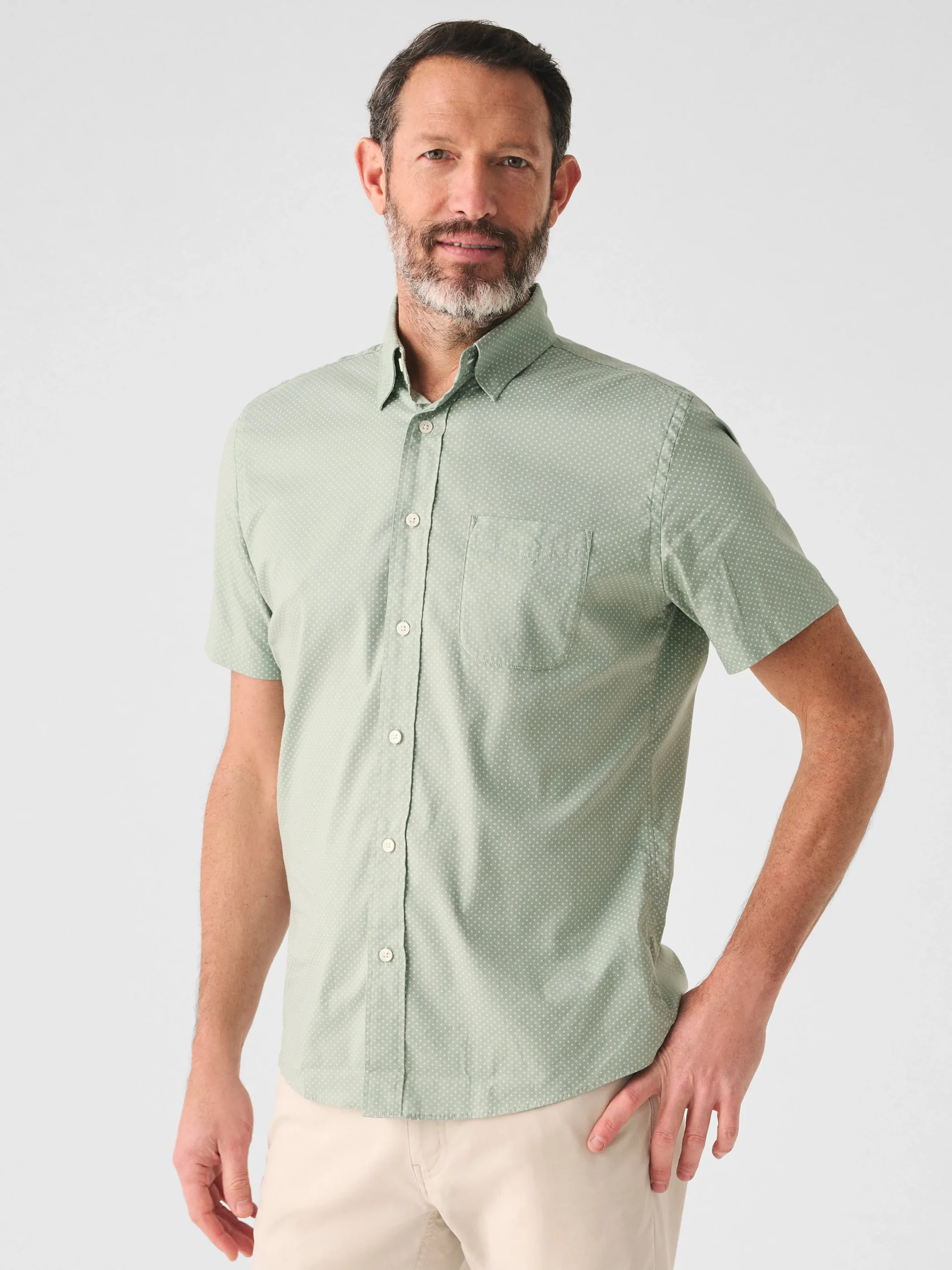 Movement™ Short-Sleeve Shirt -*Faherty Brand Clearance