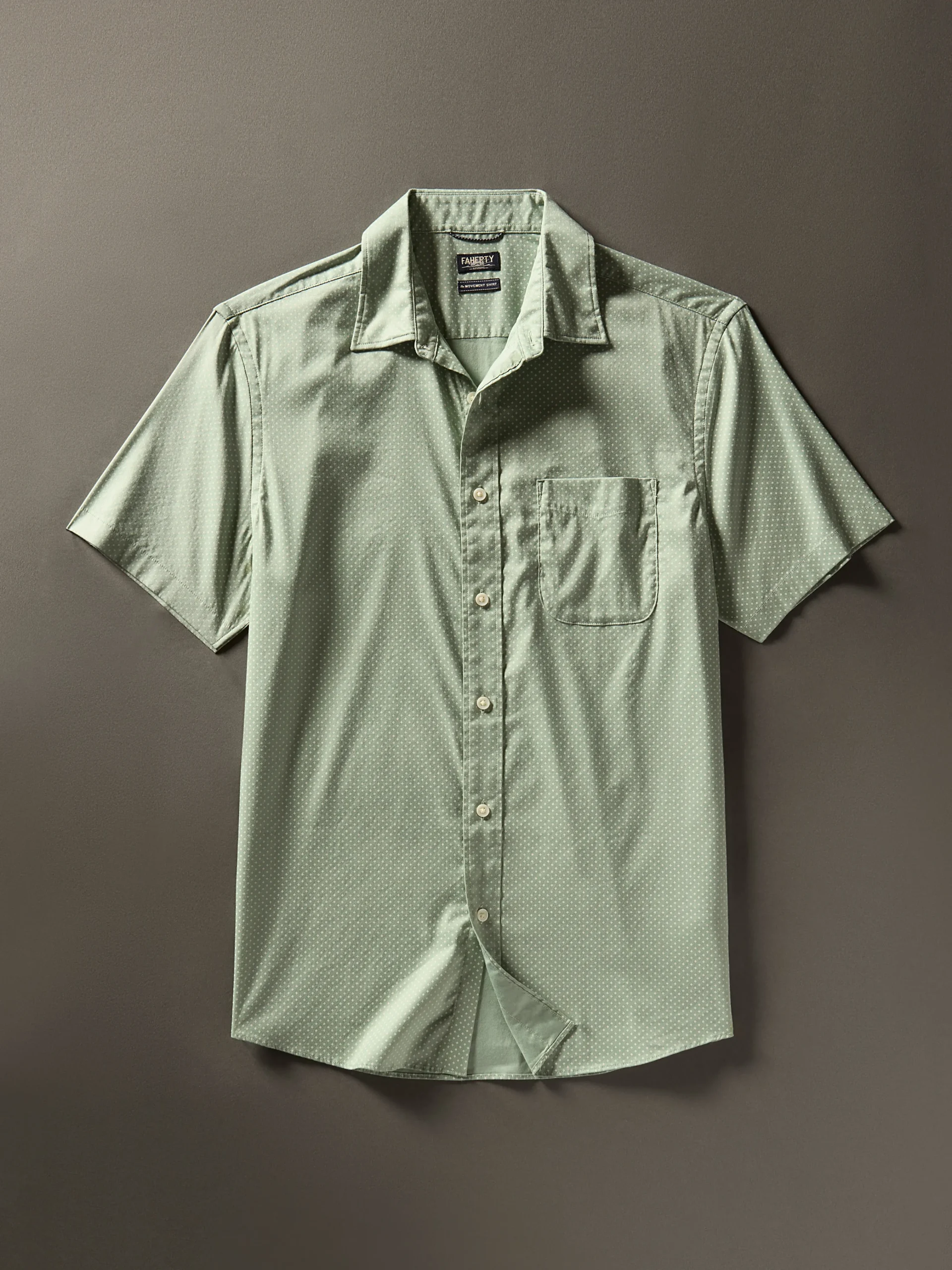 Movement™ Short-Sleeve Shirt -*Faherty Brand Clearance