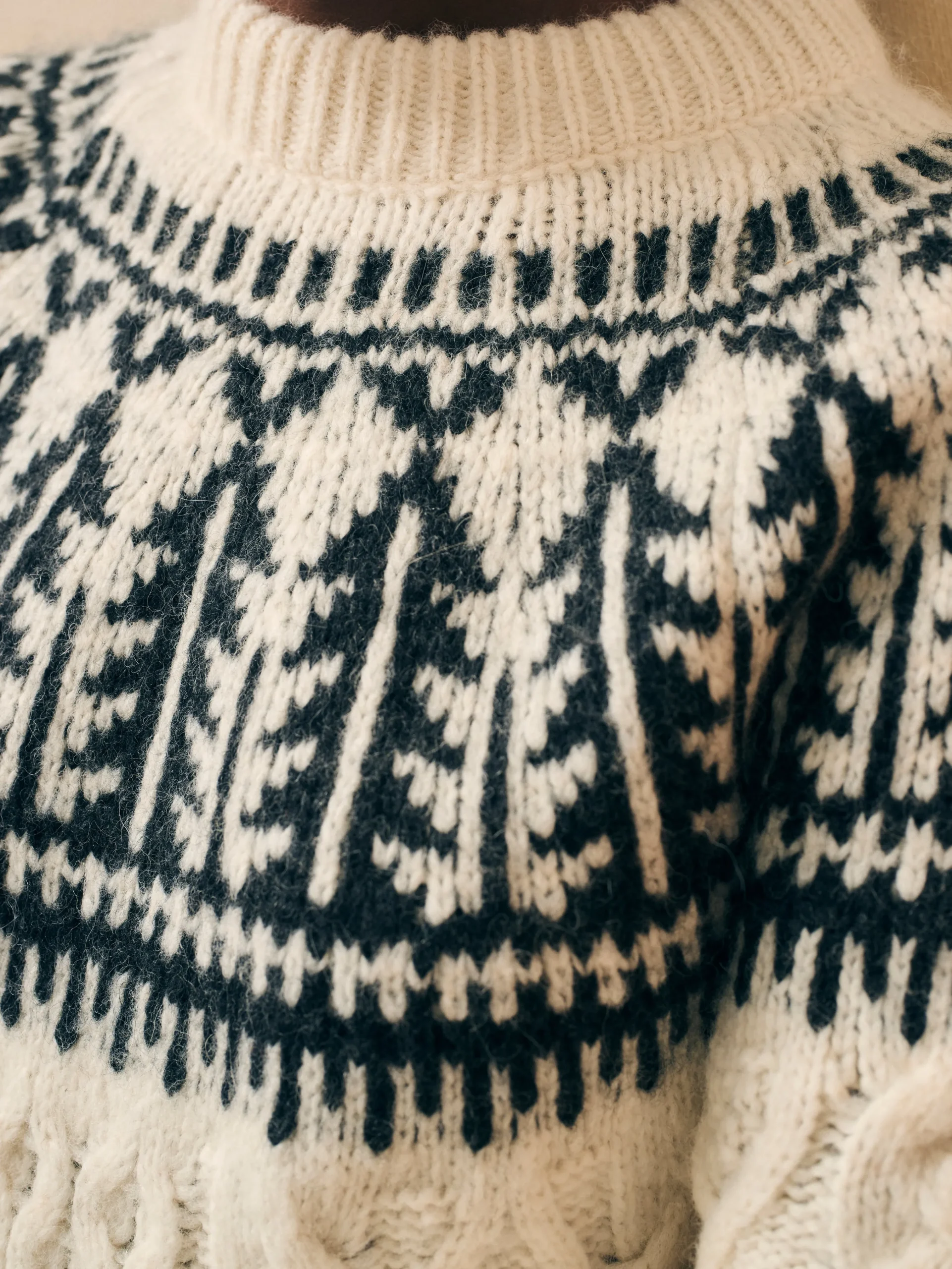 Native Knitter Frost Fair Isle Crew -*Faherty Brand Online