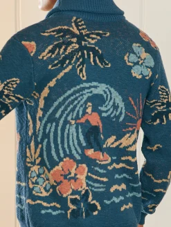 Offshore Swell Cardigan -*Faherty Brand Outlet