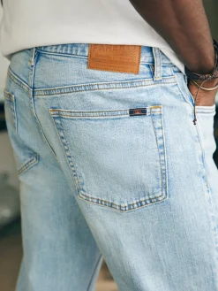Organic Cotton Slim Straight Denim (32