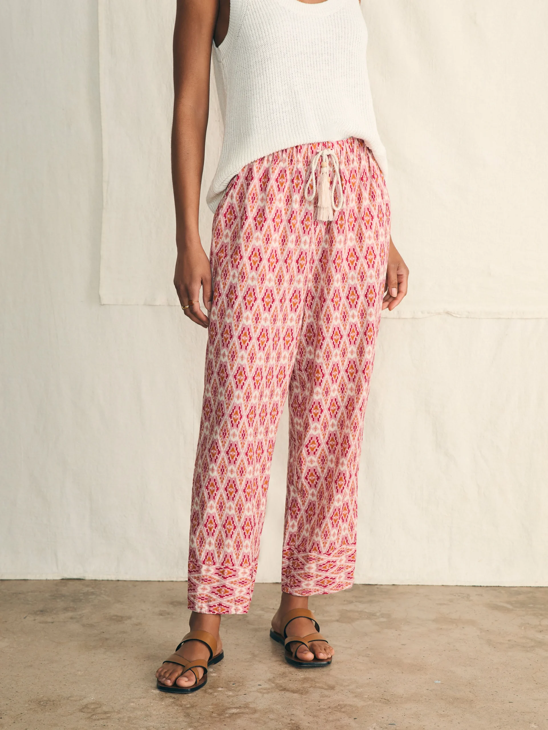 Pacific Beach Linen Pant -*Faherty Brand Discount