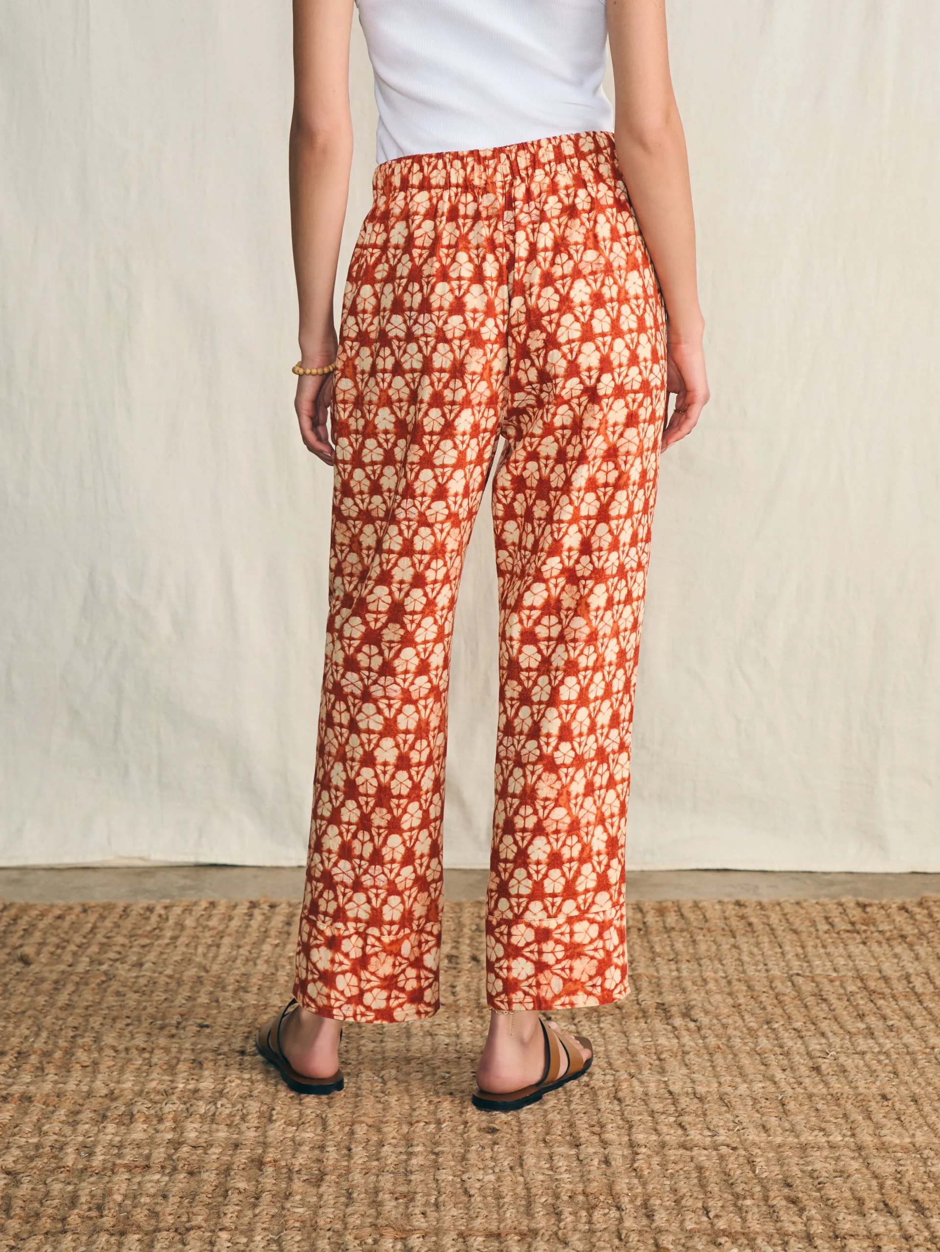 Pacific Beach Linen Pant -*Faherty Brand Sale