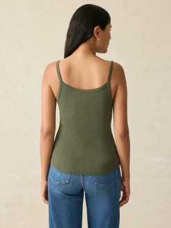Pacific Pointelle Tank -*Faherty Brand Best