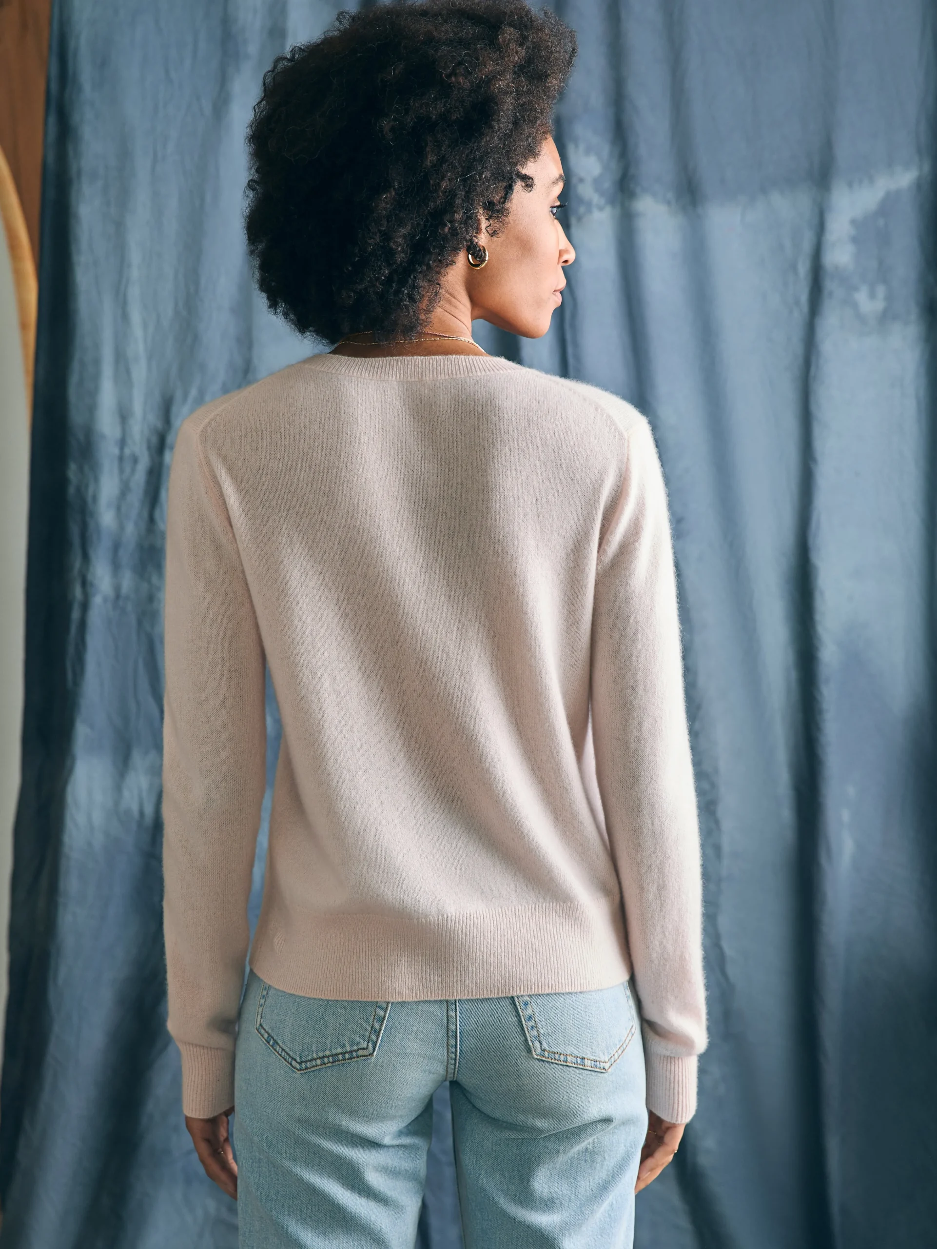 Palm Coast Cashmere Crew -*Faherty Brand